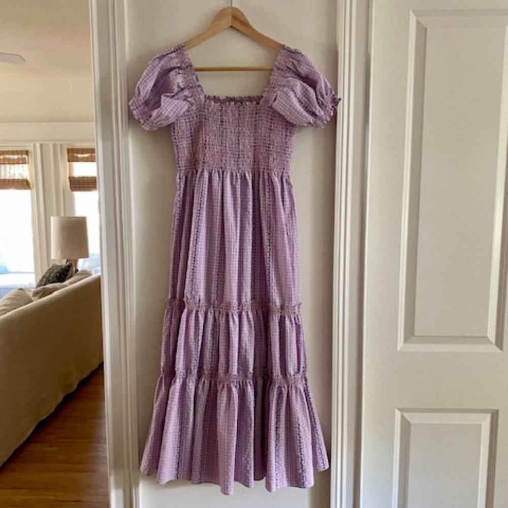 OPT Daphne Smocked Midi